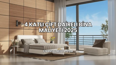 4 Katlı Çift Daireli Bina Maliyeti 2025
