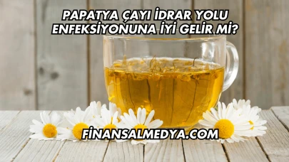 Papatya Çayı İdrar Yolu Enfeksiyonuna İyi Gelir mi?