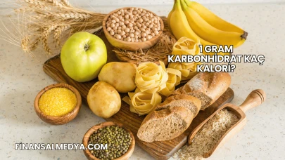 1 Gram Karbonhidrat Kaç Kalori?