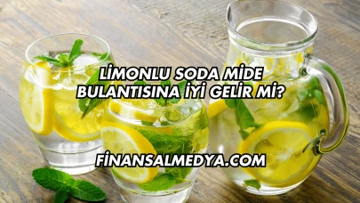 Limonlu Soda Mide Bulantısına İyi Gelir mi?