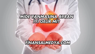 Mide Yanmasına Ayran İyi Gelir mi?