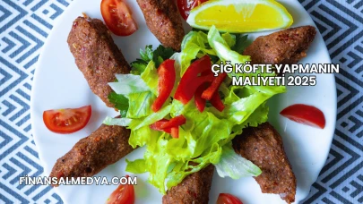Çiğ Köfte Yapmanın Maliyeti 2025