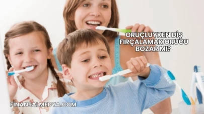 Oruçluyken Diş Fırçalamak Orucu Bozar mı?