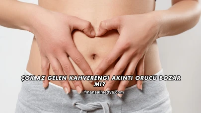 Çok Az Gelen Kahverengi Akıntı Orucu Bozar mı?