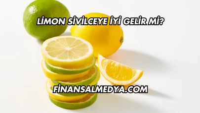 Limon Sivilceye İyi Gelir mi?