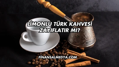 Limonlu Türk Kahvesi Zayıflatır mı?
