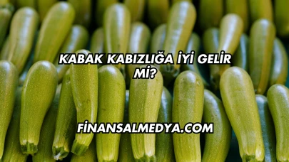 Kabak Kabızlığa İyi Gelir mi?