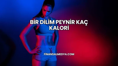 Bir Dilim Peynir Kaç Kalori