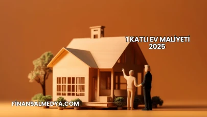 1 Katlı Ev Maliyeti 2025