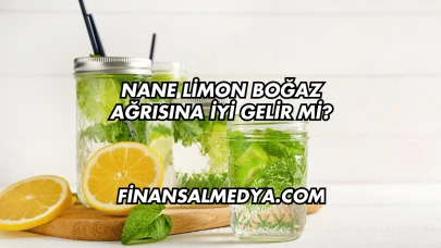 Nane Limon Boğaz Ağrısına İyi Gelir mi?