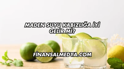 Maden Suyu Kabızlığa İyi Gelir mi?