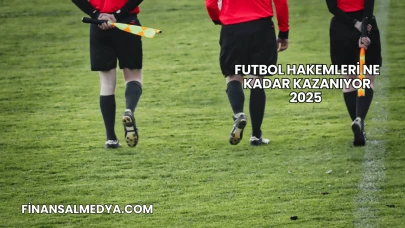Futbol Hakemleri Ne Kadar Kazanıyor 2025