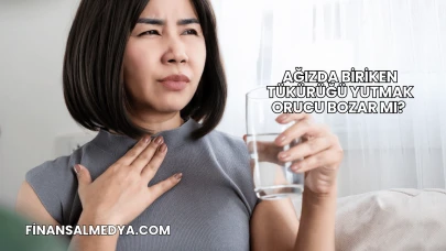 Ağızda Biriken Tükürüğü Yutmak Orucu Bozar mı?