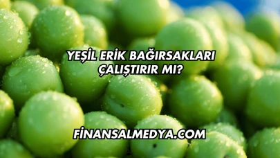 Yeşil Erik Bağırsakları Çalıştırır mı?