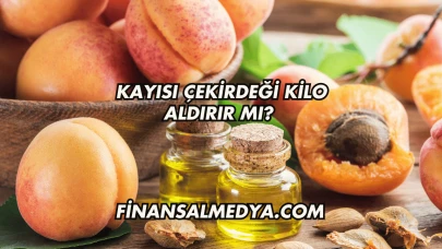 Kayısı Çekirdeği Kilo Aldırır mı?