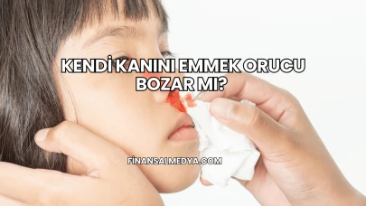 Kendi Kanını Emmek Orucu Bozar mı?