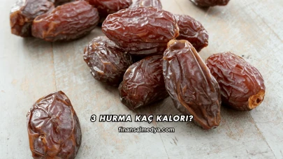 3 Hurma Kaç Kalori?