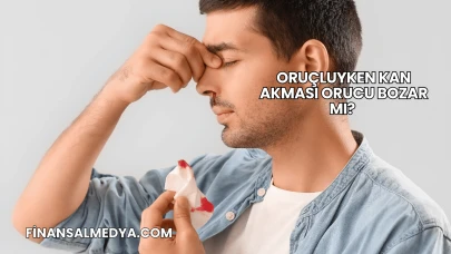 Oruçluyken Kan Akması Orucu Bozar mı?