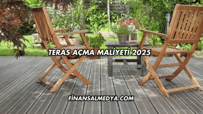 Teras Açma Maliyeti 2025