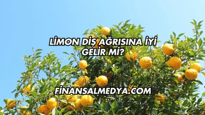 Limon Diş Ağrısına İyi Gelir mi?
