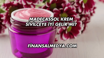 Madecassol Krem Sivilceye İyi Gelir mi?