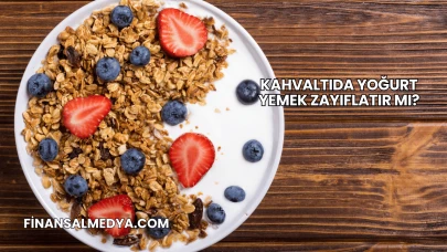 Kahvaltıda Yoğurt Yemek Zayıflatır mı?
