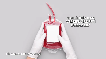 Tahlil İçin Kan Vermek Abdesti Bozar mı?