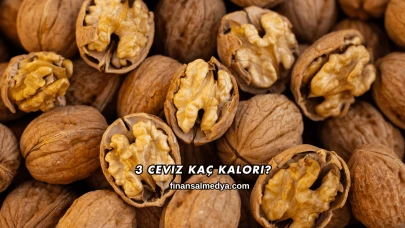 3 Ceviz Kaç Kalori?