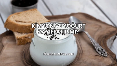 Kimyon ve Yoğurt Zayıflatır mı?