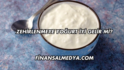Zehirlenmeye Yoğurt İyi Gelir mi?