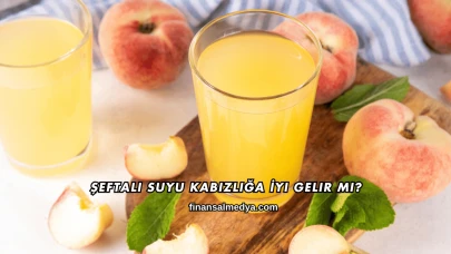 Şeftali Suyu Kabızlığa İyi Gelir mi?