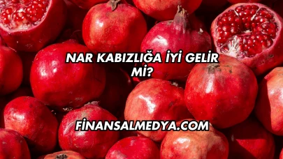 Nar Kabızlığa İyi Gelir mi?