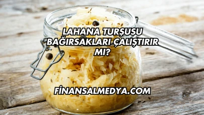 Lahana Turşusu Bağırsakları Çalıştırır mı?