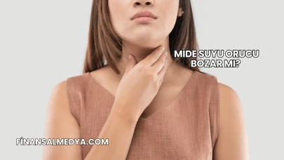 Mide Suyu Orucu Bozar mı?