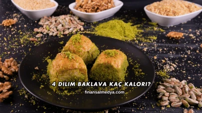 4 Dilim Baklava Kaç Kalori?