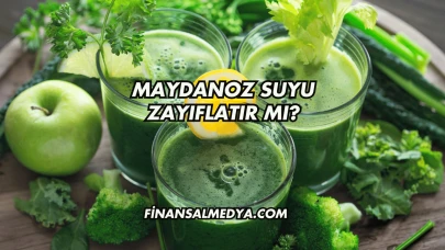 Maydanoz Suyu Zayıflatır mı?
