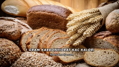 1 Gram Karbonhidrat Kaç Kalori