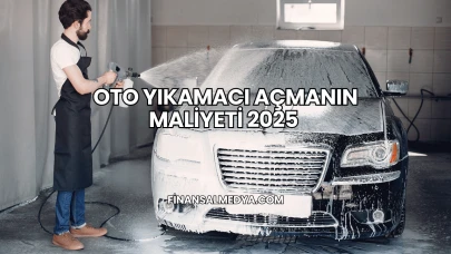 Oto Yıkamacı Açmanın Maliyeti 2025