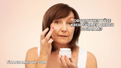 Oruçluyken Yüze Krem Sürmek Orucu Bozar mı?