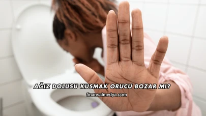 Ağız Dolusu Kusmak Orucu Bozar mı?