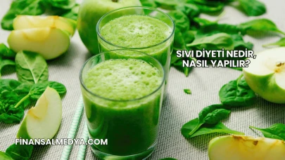 Sıvı Diyeti Nedir, Nasıl Yapılır?