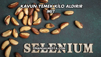 Kavun Yemek Kilo Aldırır mı?