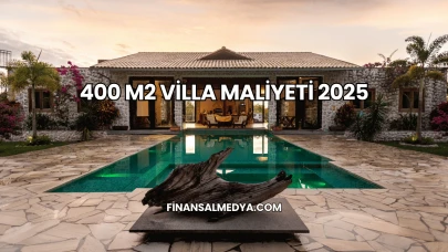 400 m2 Villa Maliyeti 2025