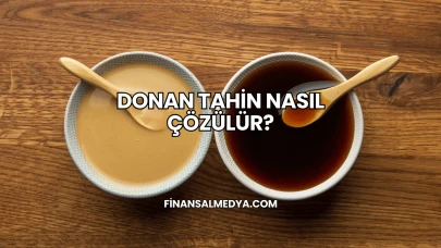 Donan Tahin Nasıl Çözülür?