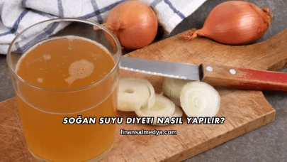 Soğan Suyu Diyeti Nasıl Yapılır?
