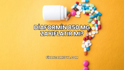 Diaformin 850 Mg Zayıflatır mı?