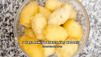 1 Haşlanmış Patates Kaç Kalori?