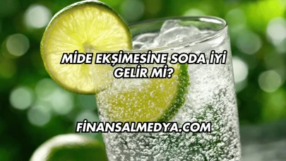 Mide Ekşimesine Soda İyi Gelir mi?