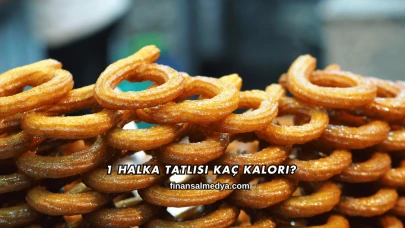 1 Halka Tatlısı Kaç Kalori?