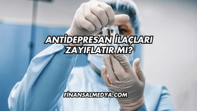 Antidepresan İlaçları Zayıflatır mı?